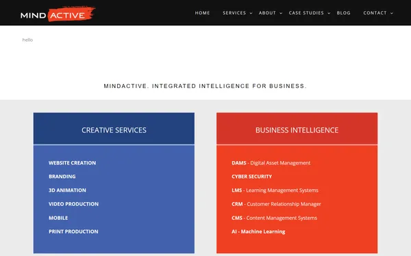 img of B2B Digital Marketing Agency - MindActive - Integrated Intelligence For Business